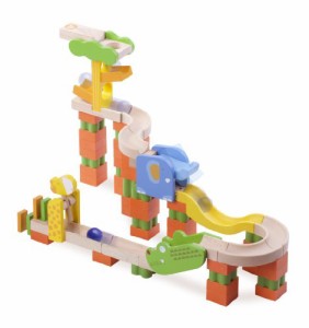 wonderworld  組立木製玩具 Trix Trackサファリトラック  TYWW7007(中古品)