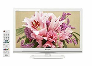 シャープ 22V型 液晶 テレビ AQUOS LC-22K20-W フルハイビジョン   2014年 (中古品)