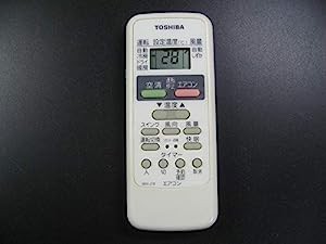 東芝純正パーツ　エアコン用リモコン　WH-J1E　43066007(中古品)