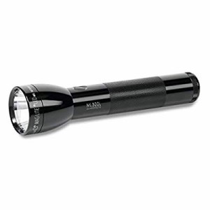 MAG-LITE(マグライト) 懐中電灯 LED ML300L 2D.CELL ST23016 ブラック(中古品)