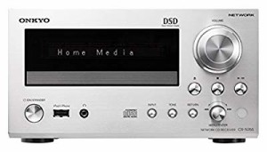 ONKYO CR-N765 ネットワークCDレシーバー ハイレゾ対応 シルバー CR-N765(S(中古品)