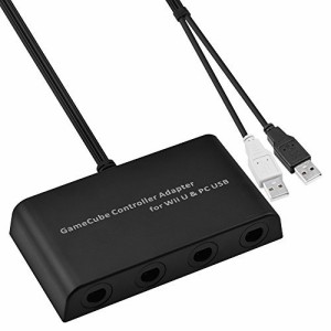 Wii U & PC用ゲームキューブコントローラ接続タップ ／4 PORTS [並行輸入品(中古品)