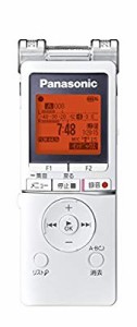 パナソニック ICレコーダー 4GB ホワイト RR-XS460-W(中古品)