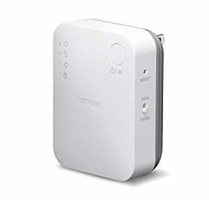 BUFFALO WiFi 無線LAN 中継機 WEX-733DHP 11ac 433+300Mbps コンセント直挿(中古品)