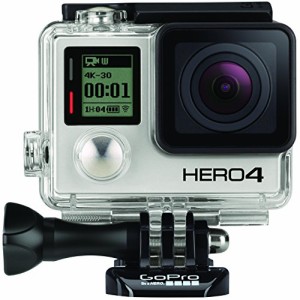 【国内正規品】 GoPro ウェアラブルカメラ HERO4 ブラックエディション ア (中古品)