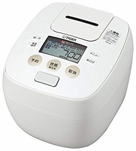 タイガー 炊飯器 5.5合 圧力 IH ホワイト 炊きたて 炊飯 ジャー JPB-W100-W(中古品)