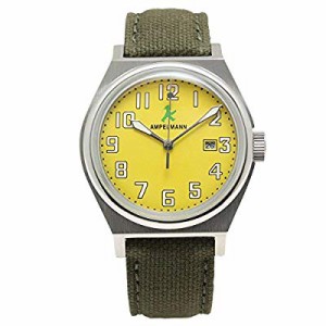 [アンペルマン]AMPELMANN 日本製 腕時計 ユニセックス クオーツ ラウンドフ(中古品)