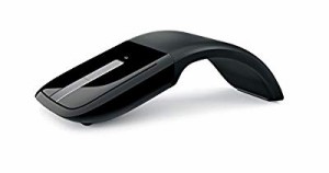 マイクロソフト ワイヤレス ブルートラック マウス Arc Touch Mouse ブラッ(中古品)