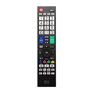 MITSUBISHI　リアル専用　地上デジタル用テレビリモコン　MRC-MI01(中古品)