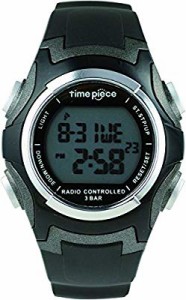 [タイムピース]Time Piece 腕時計 電波時計 ソーラー(デュアルパワー) デジ(中古品)