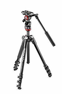 Manfrotto 三脚 befree live ビデオ三脚キット MVH400AH付 アルミニウム MV(中古品)