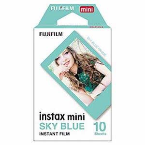 FUJIFILM インスタントカメラ チェキ用フィルム 10枚入 スカイブルー INSTA(中古品)