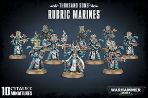 WARHAMMER THOUSAND SONS RUBRIC MARINES(中古品)