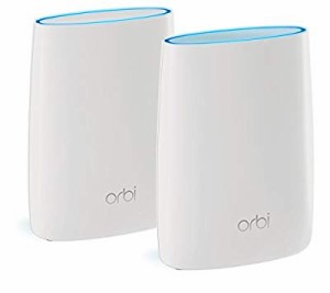 NETGEAR メッシュWiFi 無線LAN ルーター 速度AC3000 1LDK~3LDK/1階~3階建て(中古品)