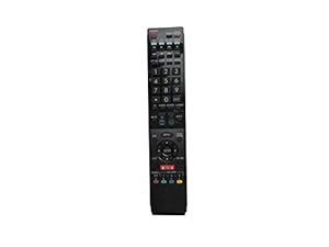 HCDZ 交換用リモコン Netflixボタン付き Sharp RMCGB173WJSA LC-60UE30U LC(未使用の新古品)