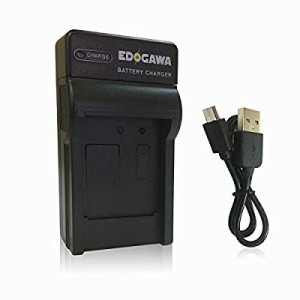 EDOGAWA JVC BN-VF823対応 USB型急速互換充電器 ED-UCHG226926(中古品)