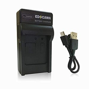 EDOGAWA RICOH DB-80対応 USB型急速互換充電器 ED-UCHG227145(中古品)