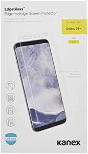 Kanex Galaxy S8 +用 EdgeGlass 全面 強化ガラス スクリーンプロテクター  (中古品)