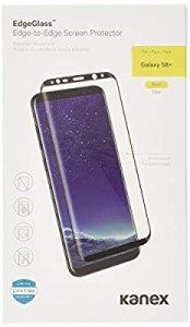 Kanex Galaxy S8 +用 EdgeGlass 全面 強化ガラス スクリーンプロテクター  (中古品)