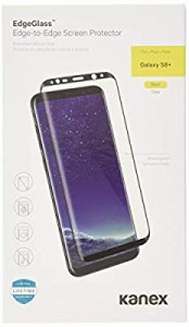 Kanex Galaxy S8 +用 EdgeGlass 全面 強化ガラス スクリーンプロテクター  (未使用の新古品)