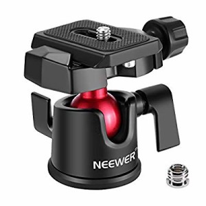 Neewer カメラビデオ三脚ボールヘッド　360度回転パノラマボールヘッド　1/(中古品)