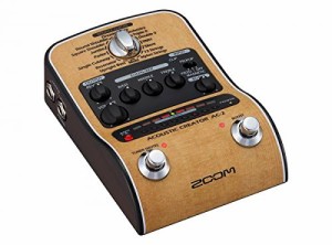 ZOOM ズーム Acoustic Creator アコースティックギター用プリアンプ AC-2(中古品)