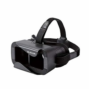 エレコム 3D VR ゴーグル グラス ヘッドマウント用 ヘッドバンド付き 【メ (中古品)