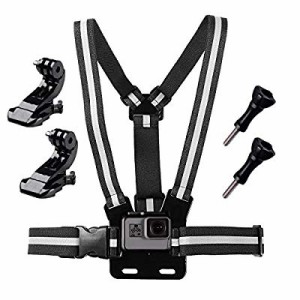 Haoyouチェストマウントハーネスfor GoPro Hero 6?Hero 5?Hero 4?Hero 3?+ (中古品)