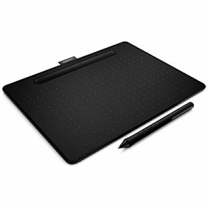 WACOM Wacom Intuos Medium ワイヤレス ブラック/ペンタブレット CTL-6100W(中古品)