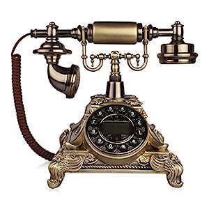 電話/ヨーロッパのレトロなヴィンテージの家の固定電話アンティークの電話 (中古品)