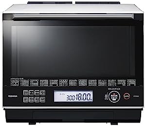 東芝 過熱水蒸気オーブンレンジ 30L 石窯ドーム 300℃ 2段調理 ER-SD3000(W(中古品)