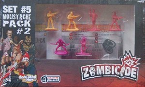 Zombicide Season 2 Set 4 - Moustache Pack SW(中古品)