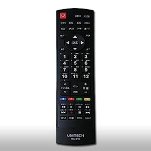 ユニテク RC-015 液晶テレビ用 リモコン UNITECH(中古品)