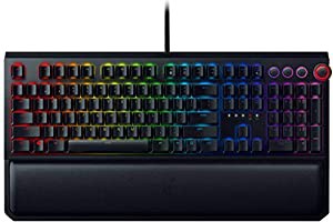 Razer BlackWidow Elite Green Switch メカニカル ゲーミングキーボード 英(中古品)