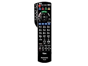 【ゆうパケット対応品】 パナソニック Panasonic 液晶テレビ リモコン N2QA(中古品)