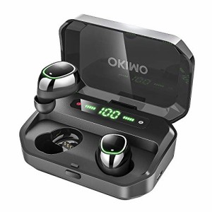 【第2世代 3500mAh IPX7完全防水】 OKIMO Bluetooth ワイヤレスイヤホン LE(中古品)