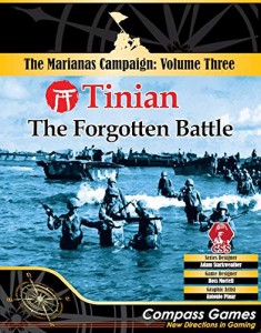 CPS: Tinian The Forgotten Battle Boardgame (v.3 of the Mariannas Campa(中古品)