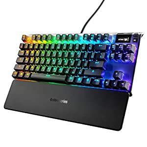 SteelSeries Apex Pro TKL USB メカニカルゲーミングキーボード ? 世界で (中古品)