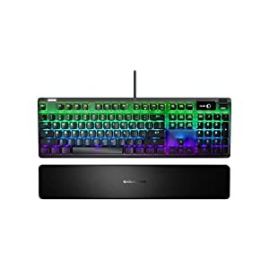 SteelSeries Apex 7 TKL メカニカルゲーミングキーボード ケーブル接続 USB(中古品)