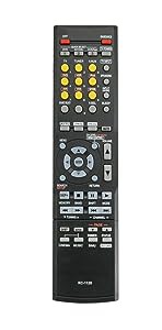 RC-1120 交換用リモコン Denon AVレシーバー AVR-590 DHT590BA用(中古品)