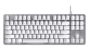 Razer キーボード BlackWidow Lite Mercury White メカニカル キーボード  (中古品)