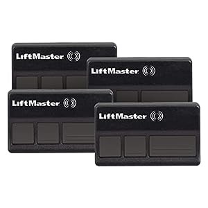 LiftMaster 373LM セキュリティ+ 3ボタン ガレージドアオープナー リモコン(中古品)