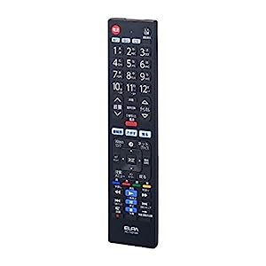 エルパ (ELPA) テレビリモコン 日立用 (RC-TV019HI) ウー用/Wooo/テレビ リ(中古品)