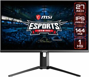 MSI フルHD ゲーミング RGB ノングレア スーパーナローベゼル 1ms 1920 x 1(中古品)