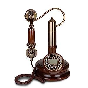 布コード付きヴィンテージ電話Ntiqueハンギングクリエイティブ電話家の装飾(中古品)