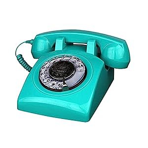 TelPal レトロ固定電話、コード付きアンティークヴィンテージ電話、オール (中古品)