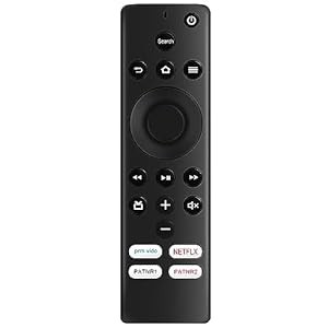 CT-RC1US-19 NS-RCFNA-19 リモコン すべての東芝/インシグニア Fire TV Edi(中古品)