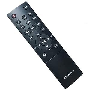 交換用リモコン 東芝テレビ 2160P 4K LED TV 50L711U18 55L711U18 55L421U (中古品)