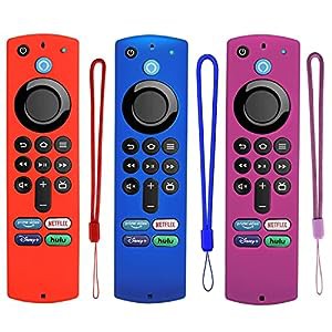 耐衝撃保護カバー/ケース 新しいAlexa音声リモコンに対応 Fir TV Stick 第3(中古品)