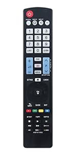 AKB74115502 交換用リモコンスーツ LG TV 55LA6800 55LA9600 55LA9650 55LA(中古品)